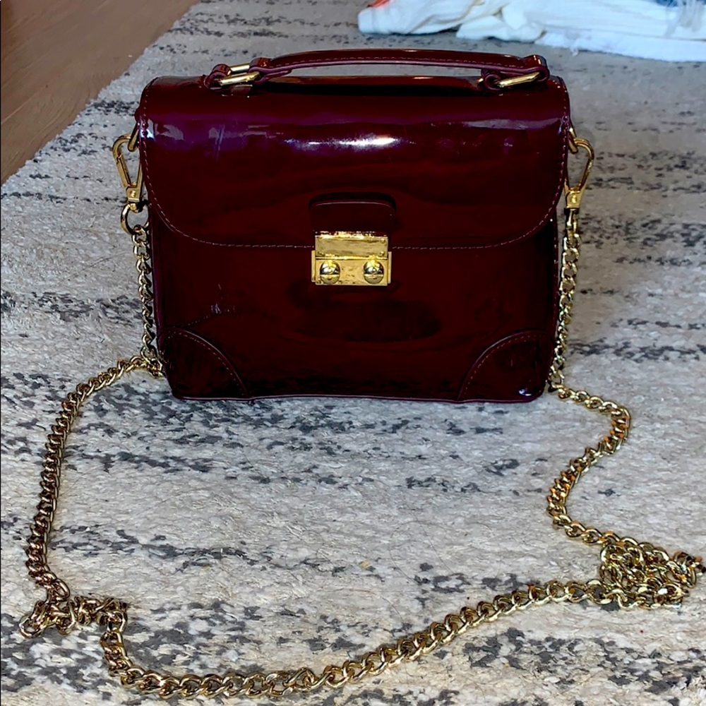Express Burgundy Crossbody
